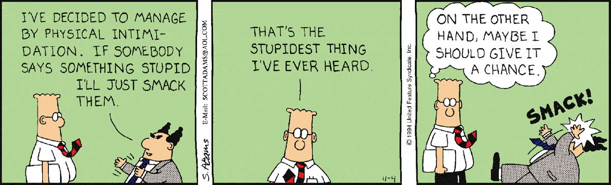 Dilbert Cartoon